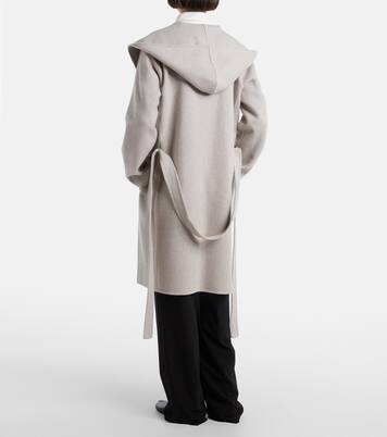 Cicero cashmere wrap coat | The Row