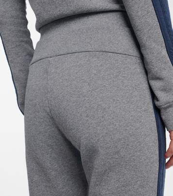 Embroidered low-rise cotton capri pants | Balenciaga