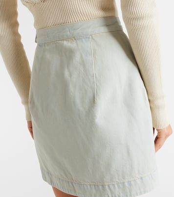 Rita faded denim miniskirt | Vivienne Westwood