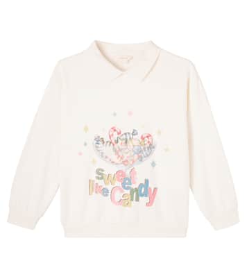 Sudadera Spotty de jersey de algodón estampada | Konges Sløjd