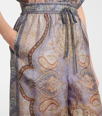 Weite Hose Wanderlust aus Seide | Zimmermann