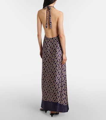 Bedrucktes Maxikleid Elidia aus Satin | Faithfull