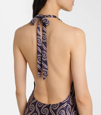 Bedrucktes Maxikleid Elidia aus Satin | Faithfull