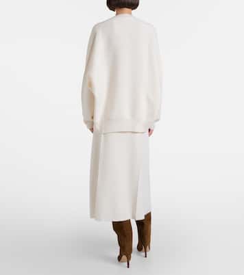 Ruthie cashmere midi skirt | Lisa Yang