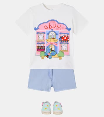Bedrucktes T-Shirt aus Baumwoll-Jersey | Stella McCartney Kids