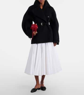 Gather Around ruched leather mules | Herbert Levine