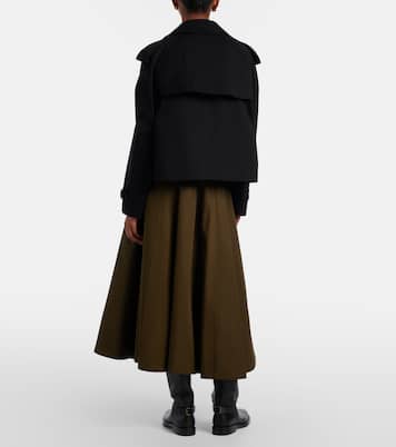 Midirock aus Gabardine | Burberry