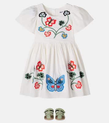 Besticktes Kleid Carlin aus Baumwolle | Molo
