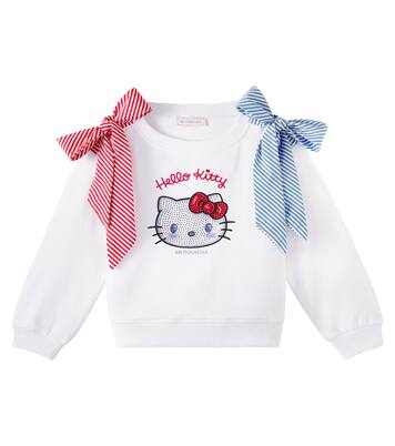 X Hello Kitty Sweatshirt aus einem Baumwollgemisch | Monnalisa