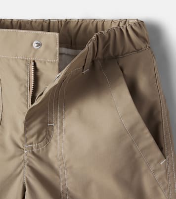 Cotton-blend shorts | Moncler Enfant