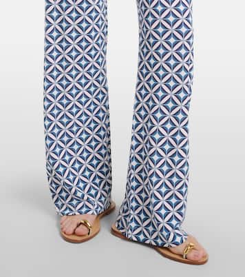 Abate printed wide-leg pants | Max Mara