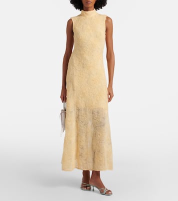 Maxikleid aus Mesh | Rotate