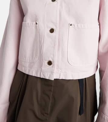 Giacca in canvas di cotone | Prada