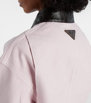 Giacca in canvas di cotone | Prada