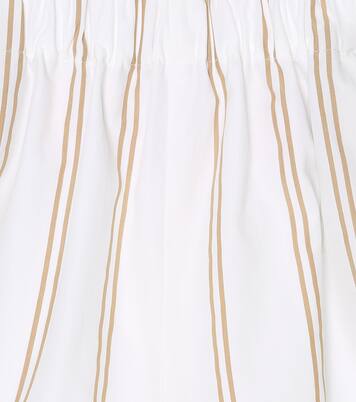 Culottes de algodón a rayas | Brunello Cucinelli Kids