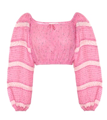 Top Albertina in cotone | LoveShackFancy
