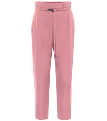 Pantaloni in lana e cotone | Brunello Cucinelli