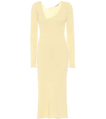 Wool-blend midi dress | Jil Sander