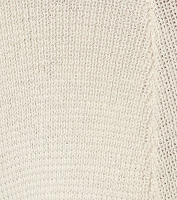Falda midi de lana de tiro alto | Jil Sander