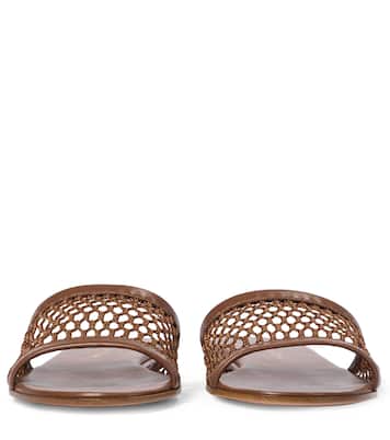 Palas Jamaica con detalles de piel | Gianvito Rossi