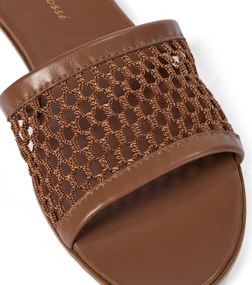 Palas Jamaica con detalles de piel | Gianvito Rossi