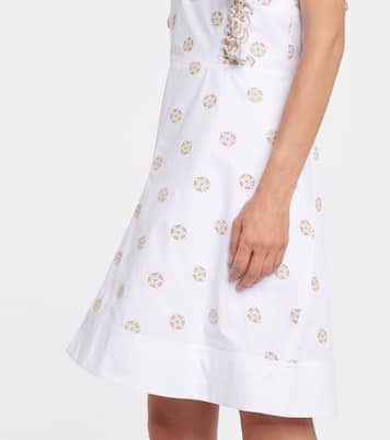 Besticktes Minikleid aus Baumwolle | Chloé