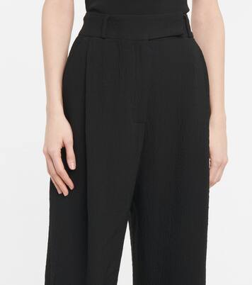 Pantalones de crepé con pinzas | Toteme