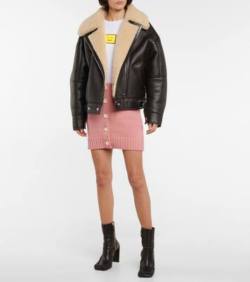 Minirock aus einem Wollgemisch | Acne Studios