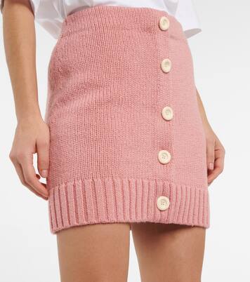 Minirock aus einem Wollgemisch | Acne Studios