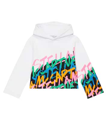 Printed cotton hoodie | Stella McCartney Kids