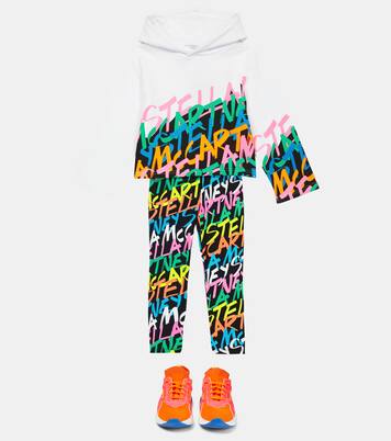 Printed cotton hoodie | Stella McCartney Kids