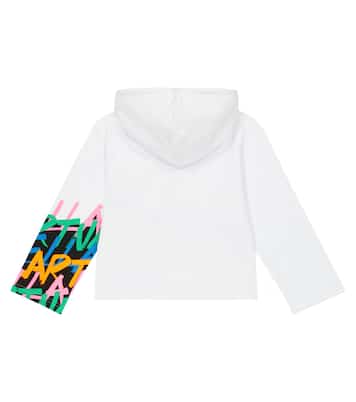 Printed cotton hoodie | Stella McCartney Kids