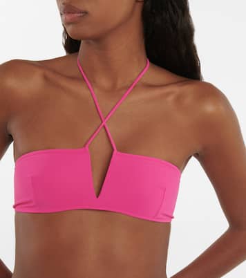 Top bikini con scollo all’americana | Nensi Dojaka
