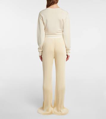 Pantalones anchos Lucero plisados | The Row