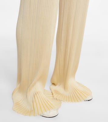 Pantalones anchos Lucero plisados | The Row