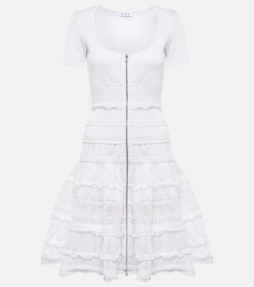 Miniabito in maglia con zip | Alaïa