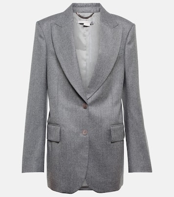 Wool flannel blazer | Stella McCartney