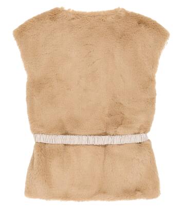 Gilet in pelliccia sintetica | Il Gufo