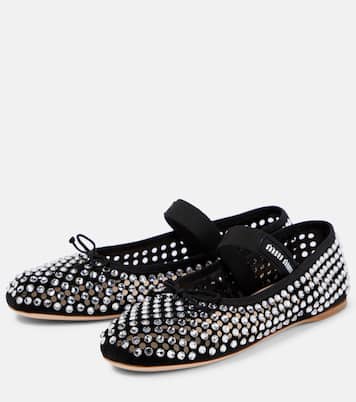 Verzierte Ballerinas | Miu Miu