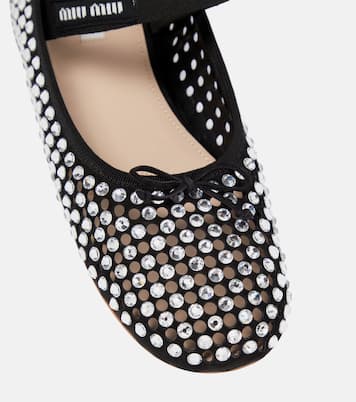 Verzierte Ballerinas | Miu Miu