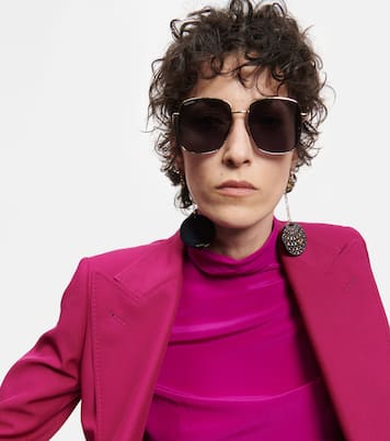 Gafas de sol cuadradas con adornos | Gucci