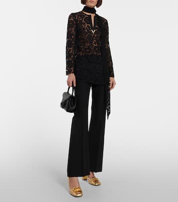 Top in pizzo guipure | Valentino