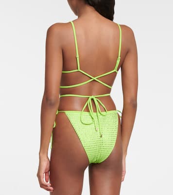 Embellished bikini bottoms | Self-Portrait