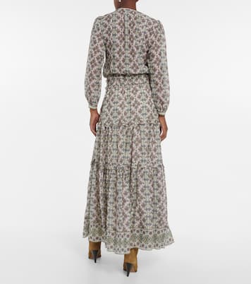 Bedrucktes Maxikleid Mafezia aus Seide | Isabel Marant