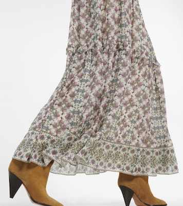 Bedrucktes Maxikleid Mafezia aus Seide | Isabel Marant