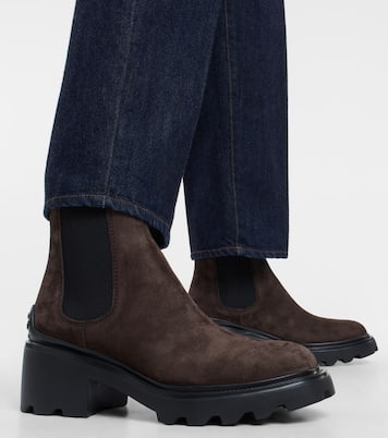Bottines Chelsea en daim | Tod's