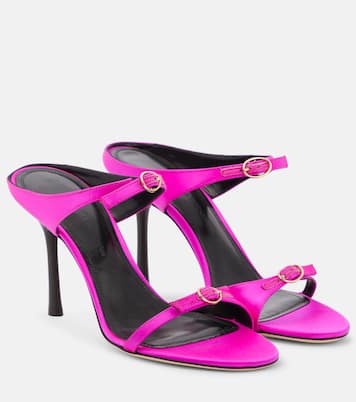Gaia satin mules | Victoria Beckham