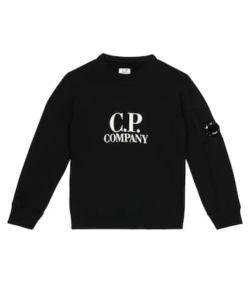 Sweat-shirt en coton à logo | C.P. Company Kids