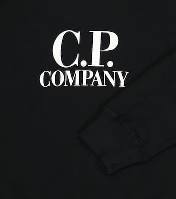 Sweat-shirt en coton à logo | C.P. Company Kids