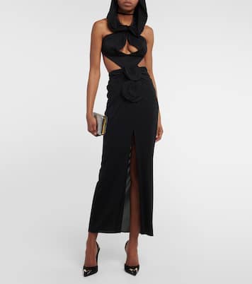 Hooded cutout midi dress | Magda Butrym